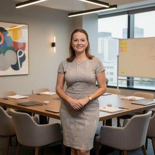 Przykład przyjaznej strefy oczekiwania z wygodnymi kanapami i czasopismami.